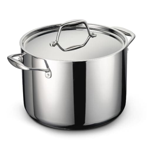 Tramontina Signature Tri-Ply Clad Stock Pot, product photograph from the Amazon listing.